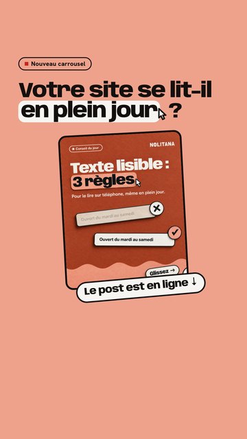 Story d’annonce de J86