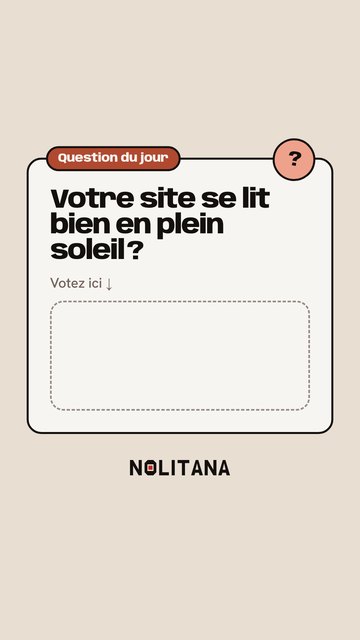 Story sondage de J86