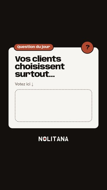 Story sondage de J87