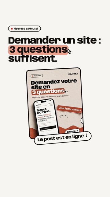 Story d’annonce de J90