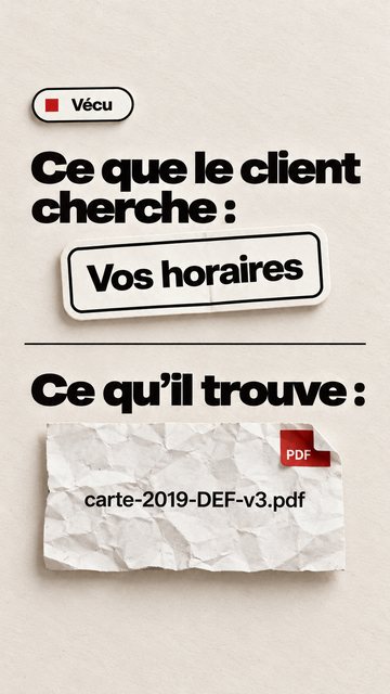 Vécu Ce que le client cherche : Vos horaires Ce qu’il trouve : carte-2019-DEF-v3.pdf